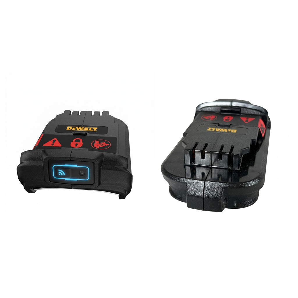 DEWALT Bluetooth Tool Tracker 20V MAX* Connector for Tool Tracking, Finder &Adapter for Battery, DCE040